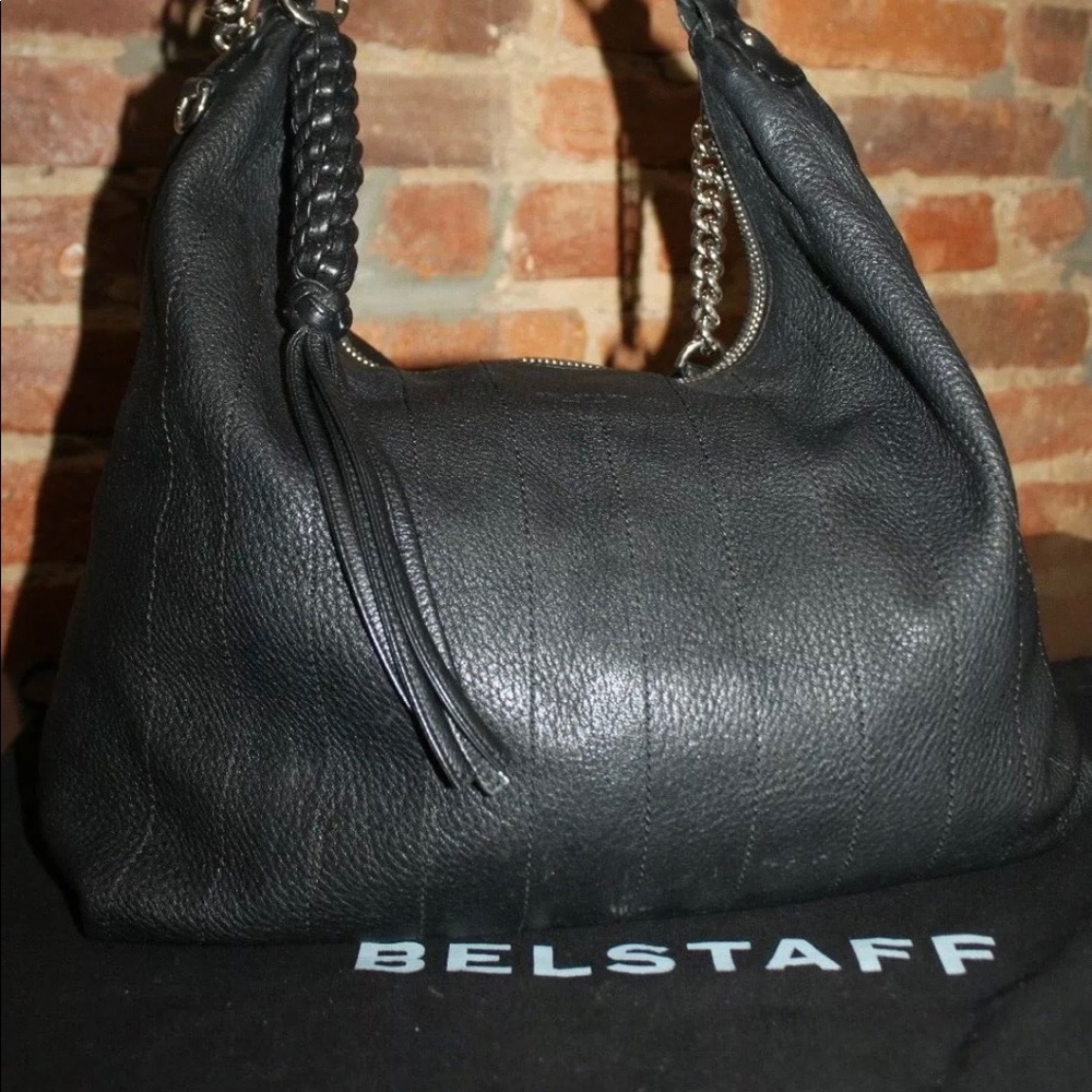 BELSTAFF LEATHER HOBO BAG 🌟👑Host Pick👑🌟